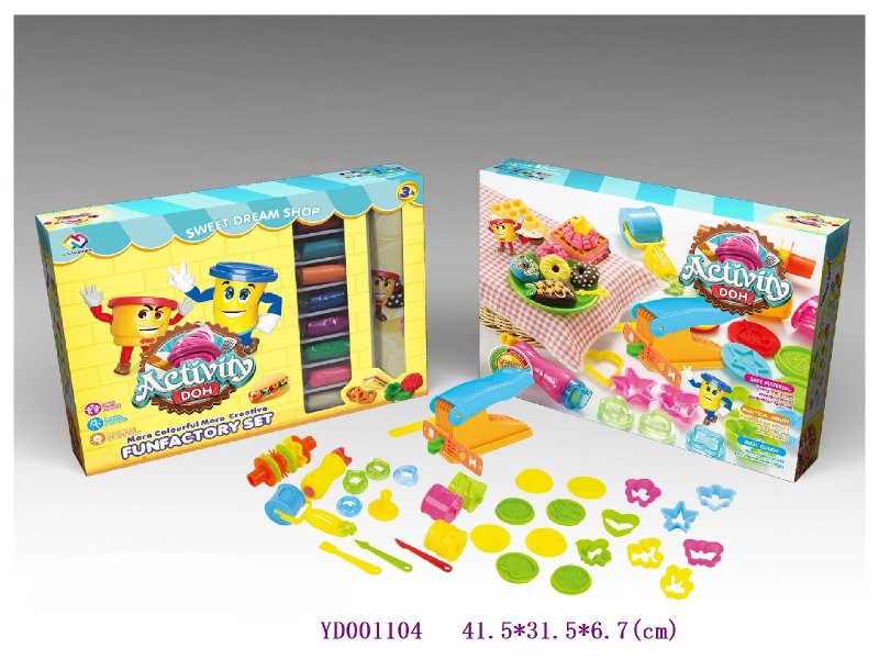 Color dough