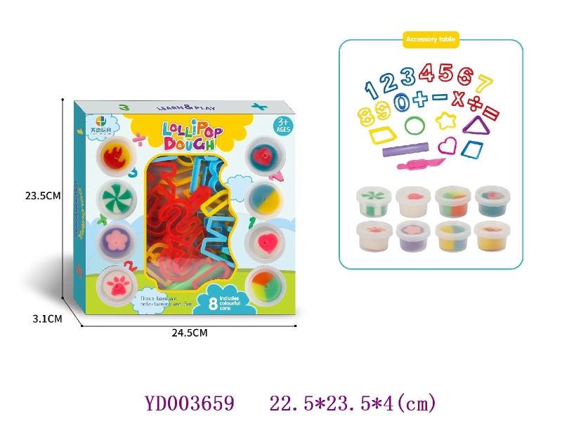 Color dough