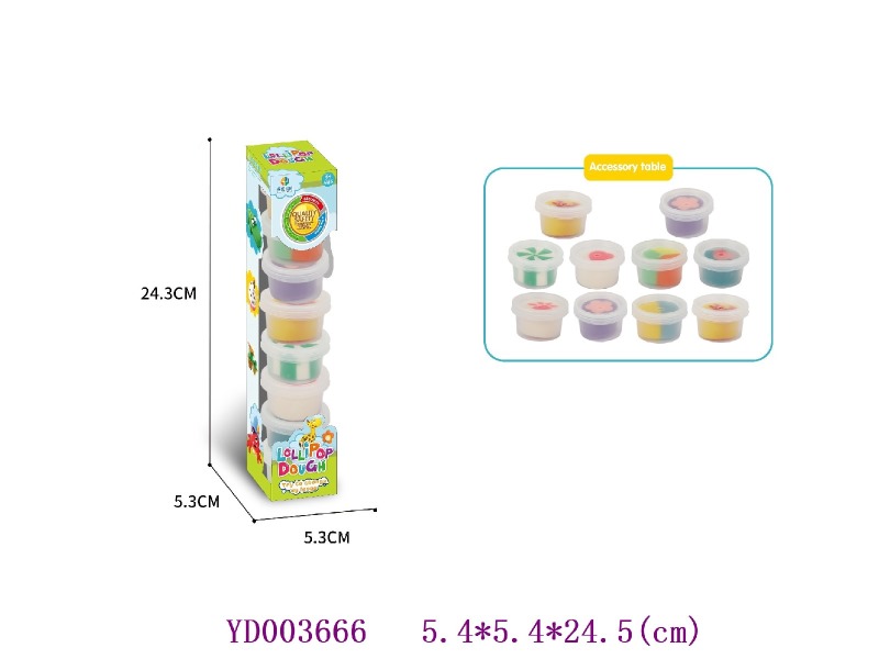 Color dough