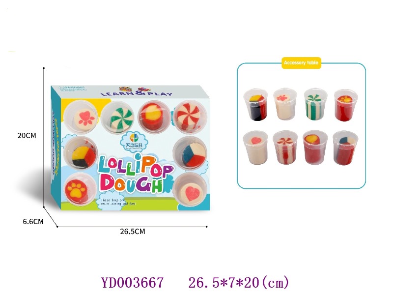 Color dough