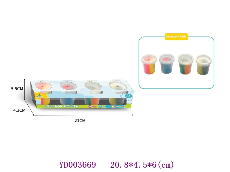 Color dough