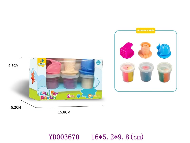 Color dough