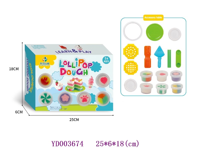 Color dough
