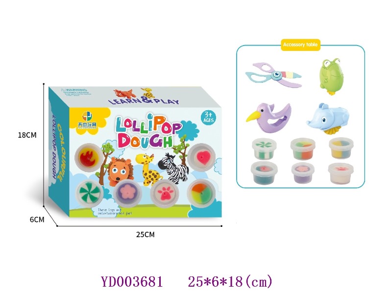 Color dough