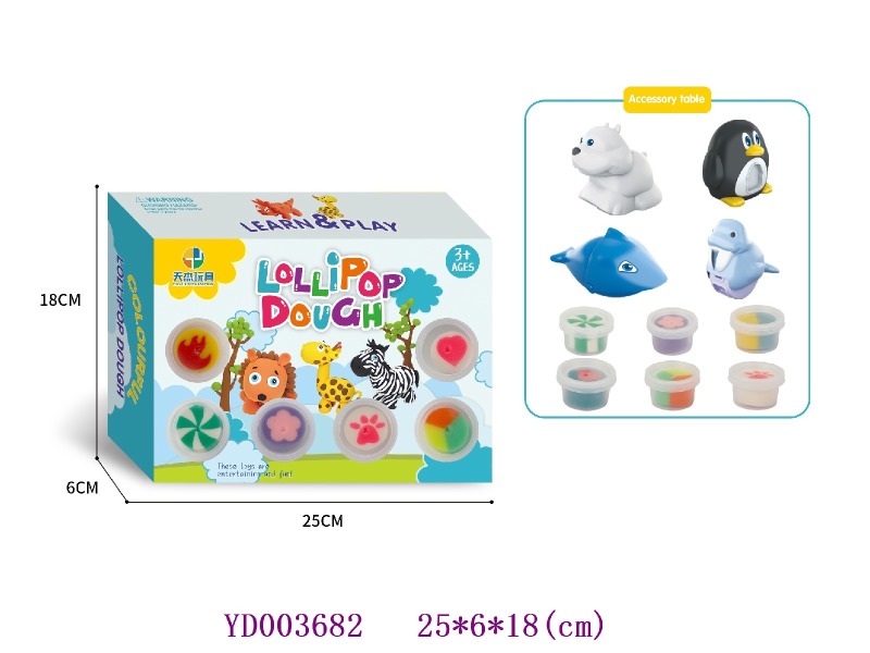 Color dough