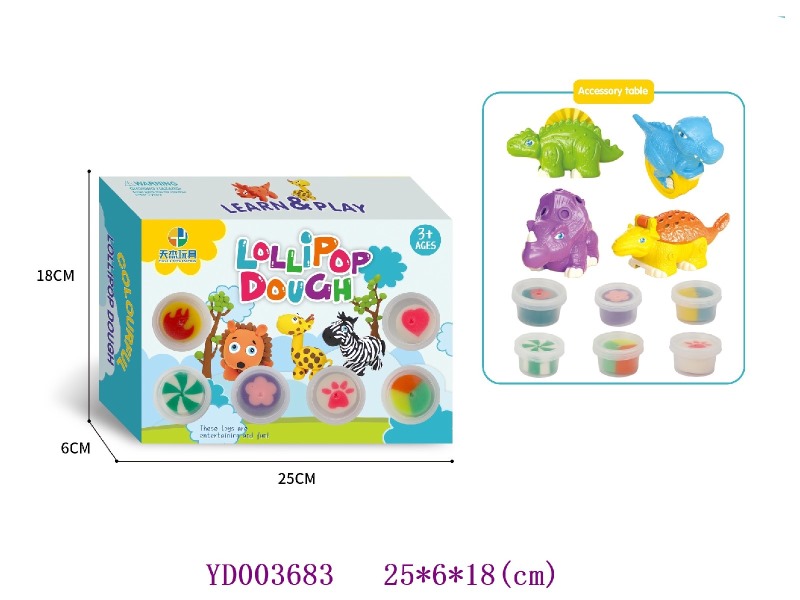Color dough