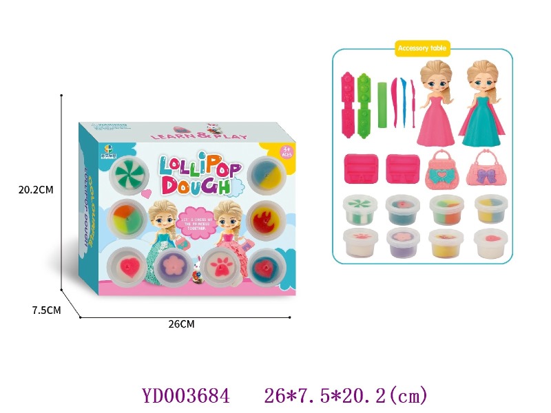 Color dough