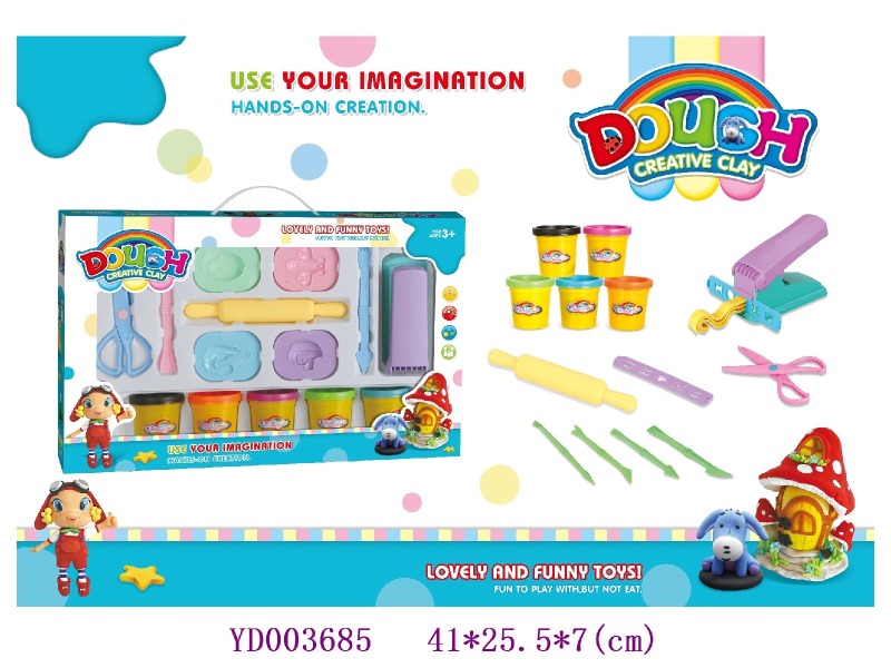 Color dough