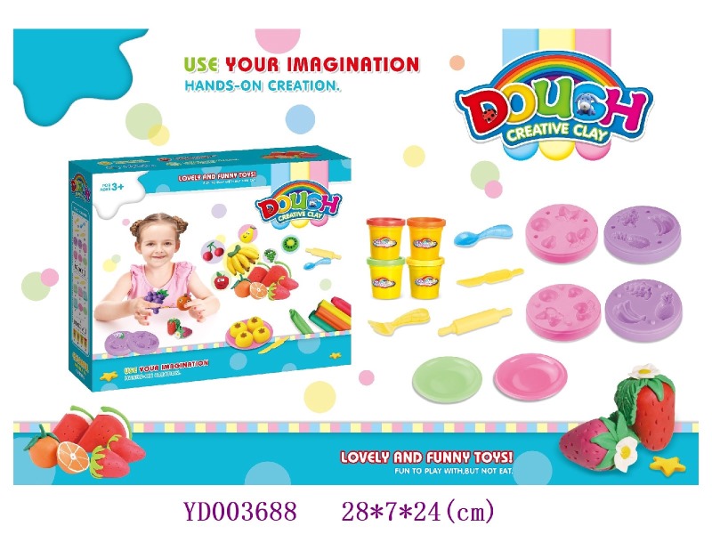 Color dough