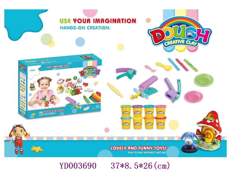 Color dough