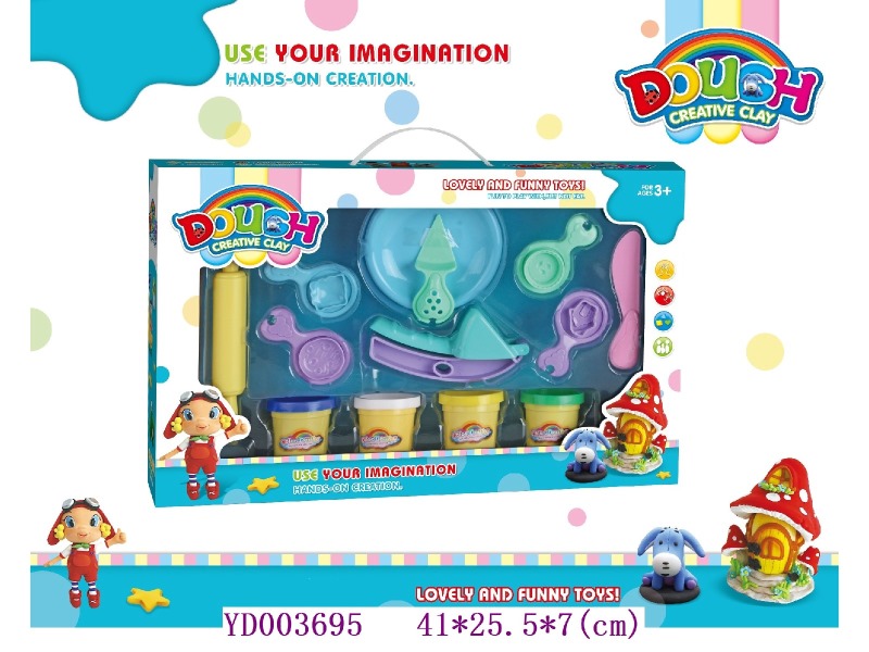 Color dough
