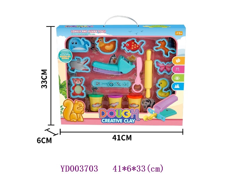 Color dough