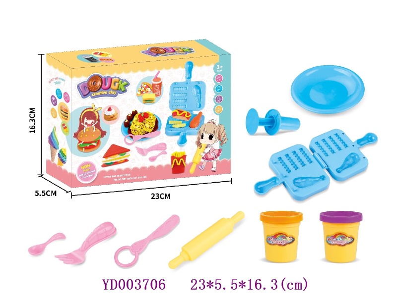 Color dough