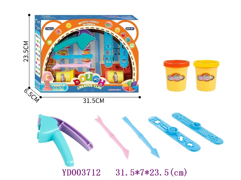 Color dough