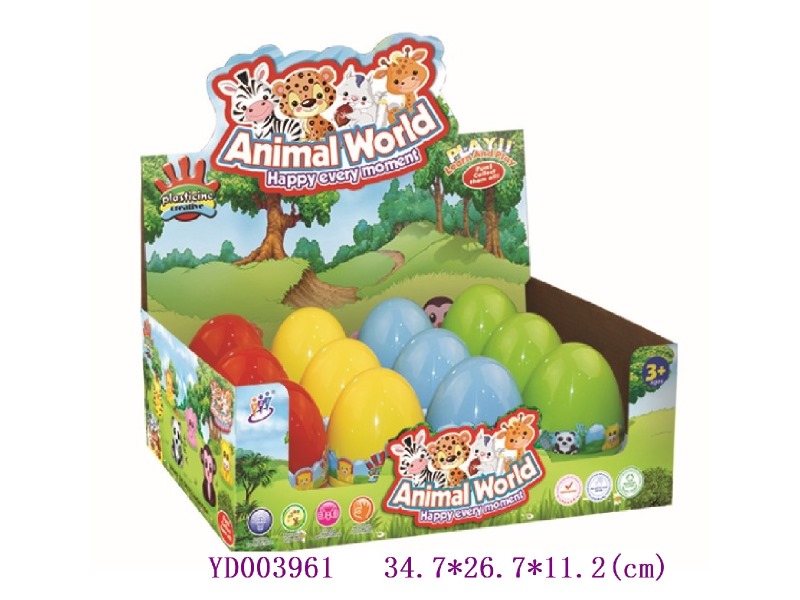 Color dough 12pcs