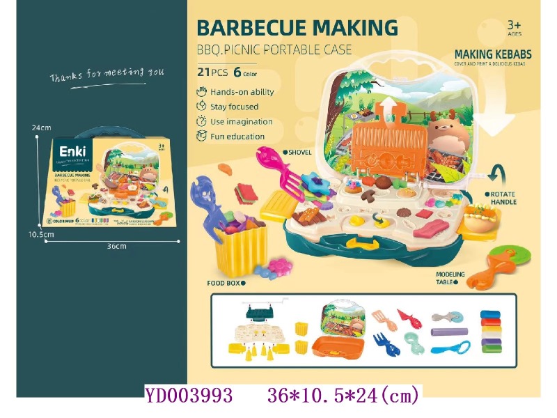 Color dough