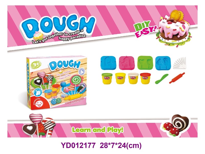 Color dough