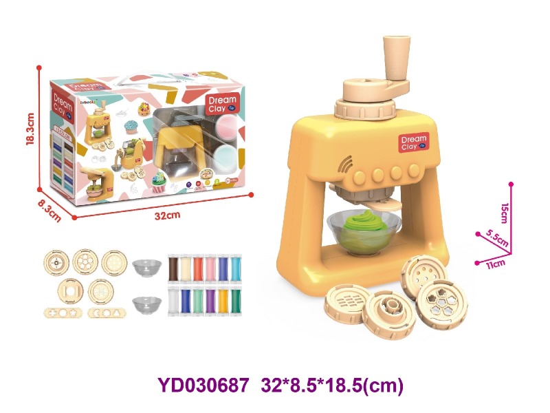 Color dough
