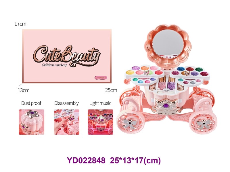 Beauty play set w/light&sounds