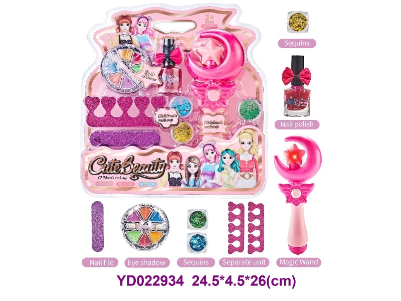 Beauty play set w/light