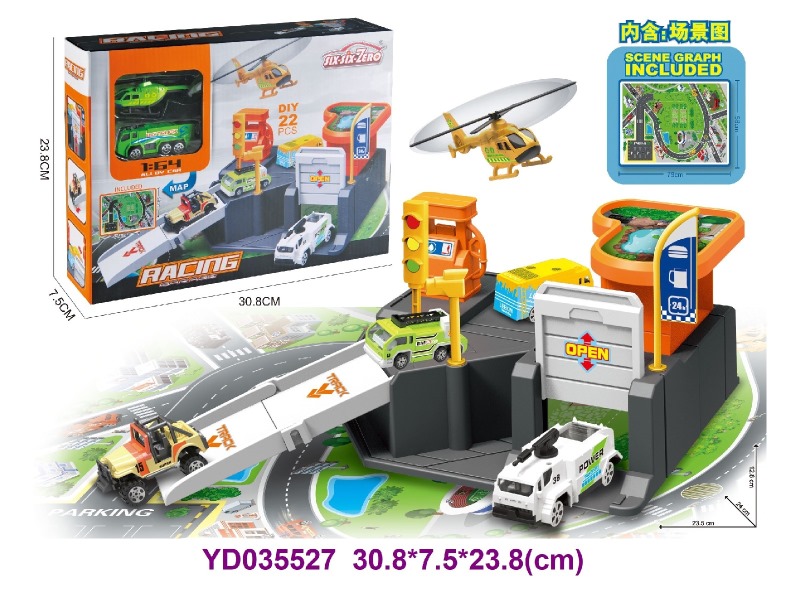 Parking lot 24pcs