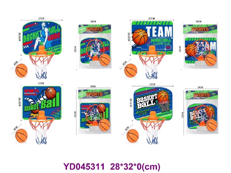 backboard  4 ITEM MIX