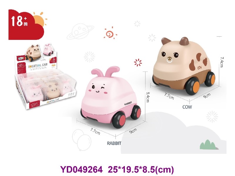 FRICTION CAR  6PCS/BOX