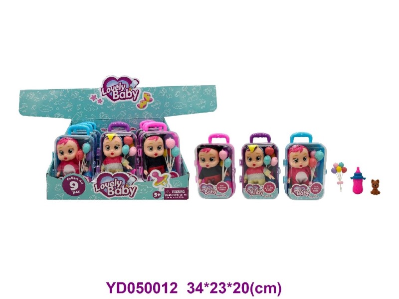 DOLL 3 ITEM MIX 9PCS/BOX