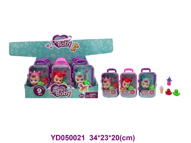 DOLL 3 ITEM MIX 9PCS/BOX