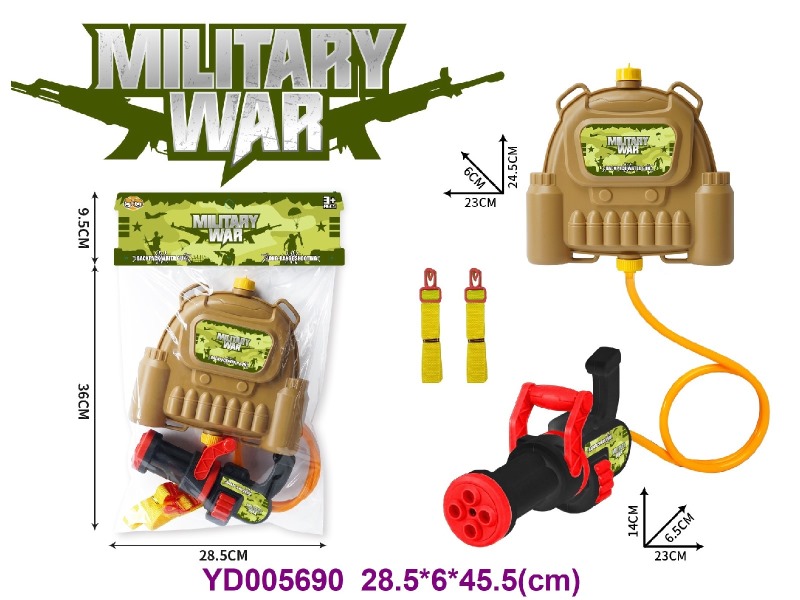 Water gun backpack