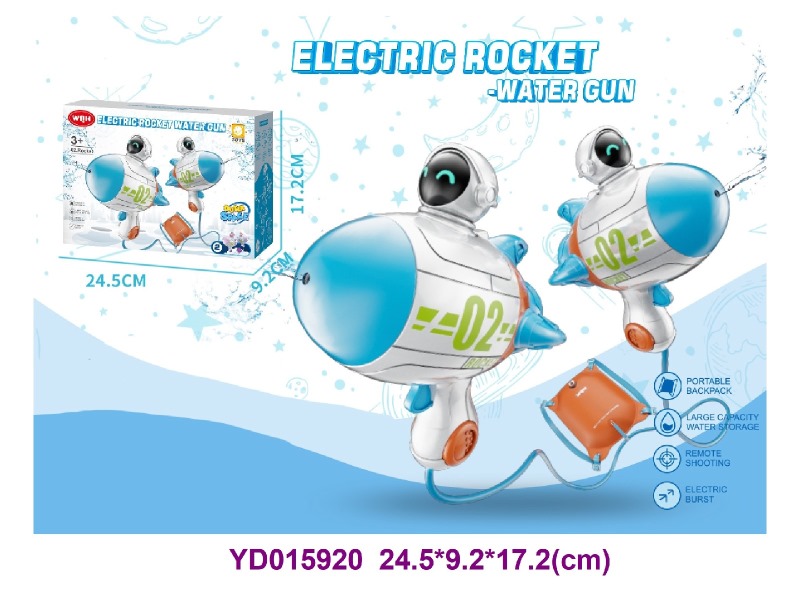 Water gun backpack