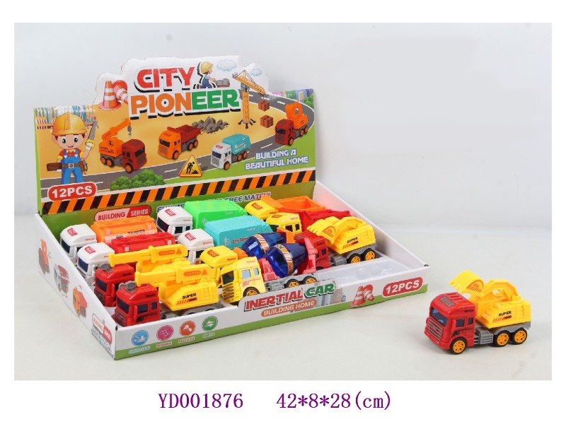 FRICTION CAR 12PCS/box