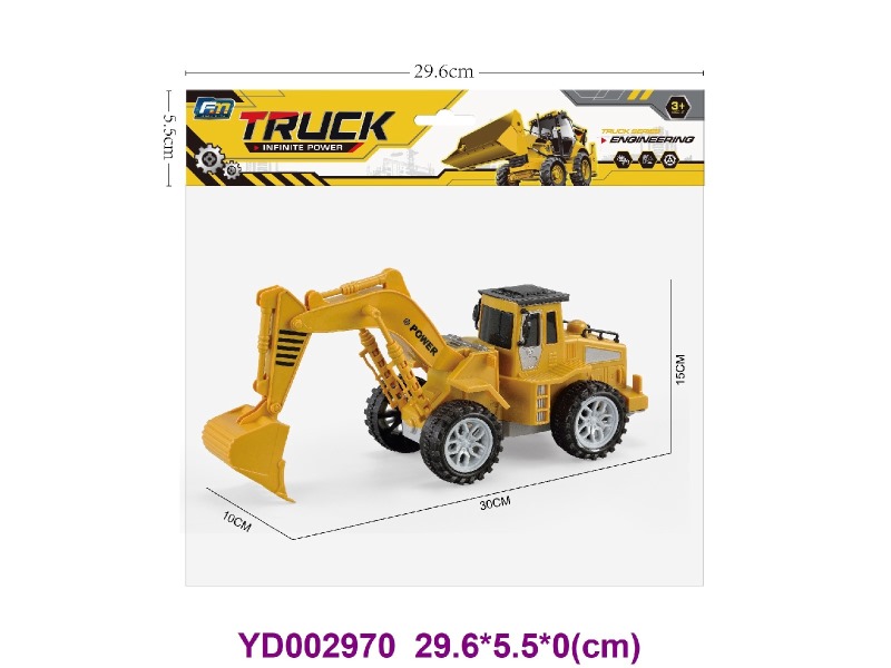 FRICTION CAR 2 ITEM MIX