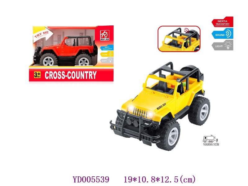 1:32 FRICTION CAR W/light & sounds battery include 3*AG13