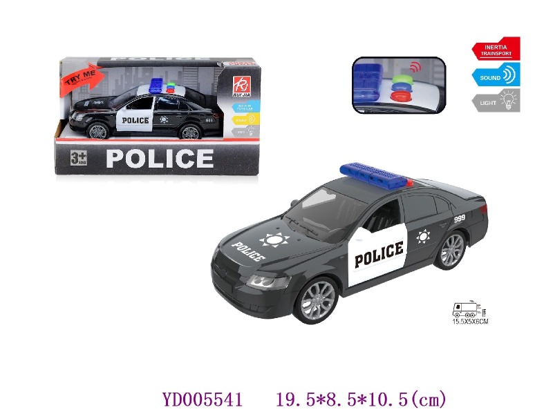 1:32 FRICTION CAR W/light & sounds battery include 3*AG13