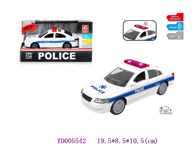 1:32 FRICTION CAR W/light & sounds battery include 3*AG13