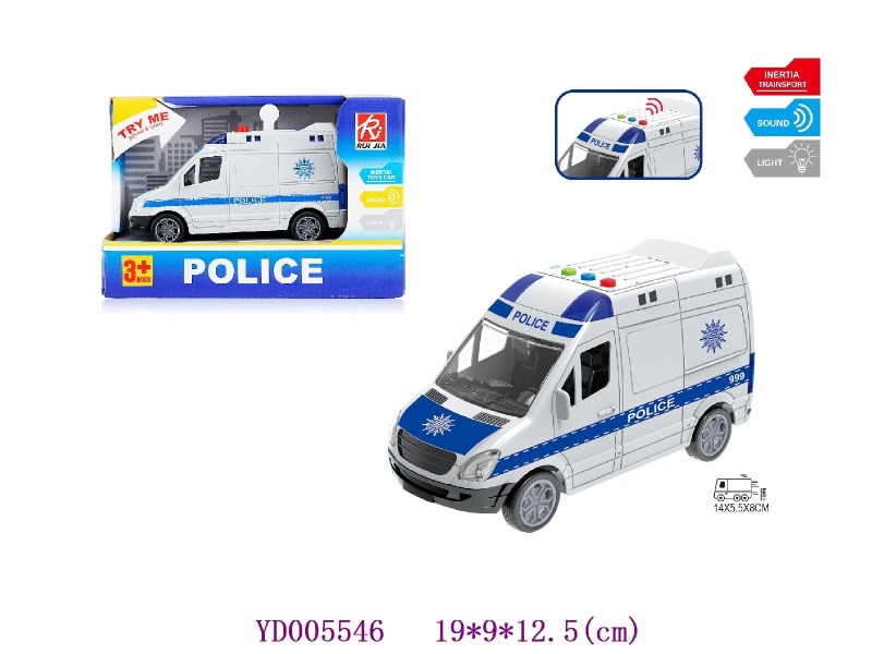 1:32 FRICTION CAR W/light & sounds battery include 3*AG13