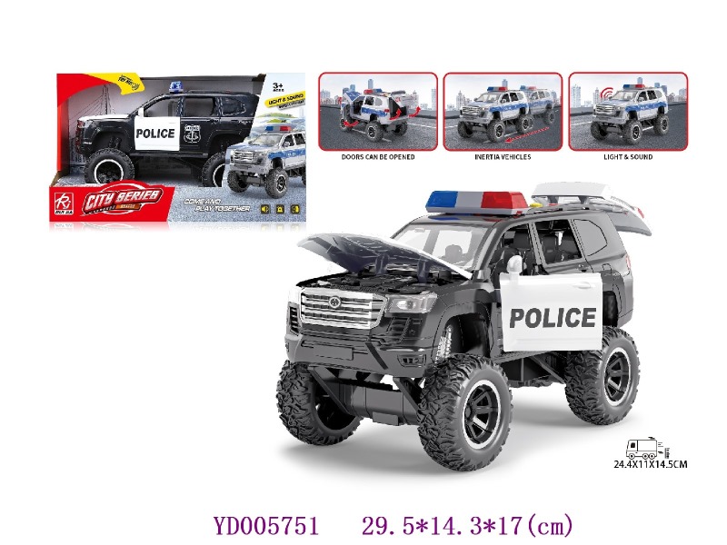 FRICTION CAR W/light & sounds battery include 3*AG13