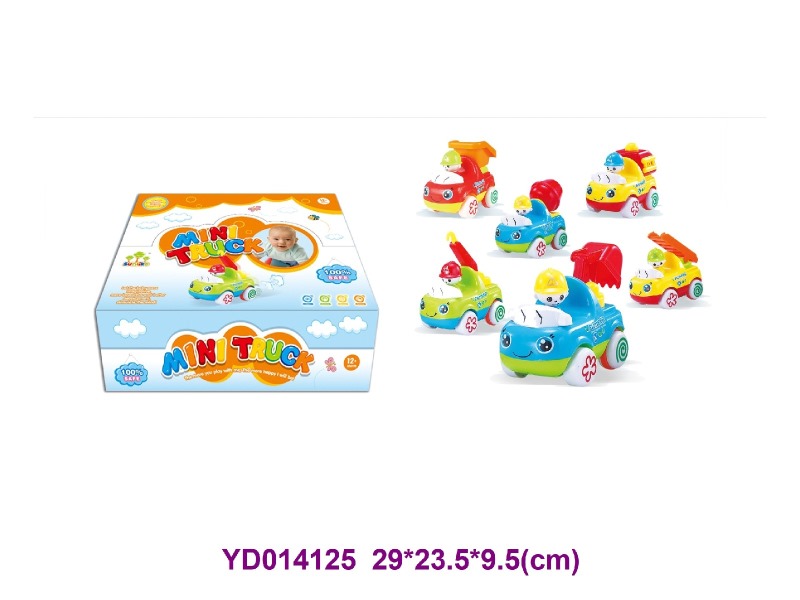FRICTION CAR 6 pcs/box