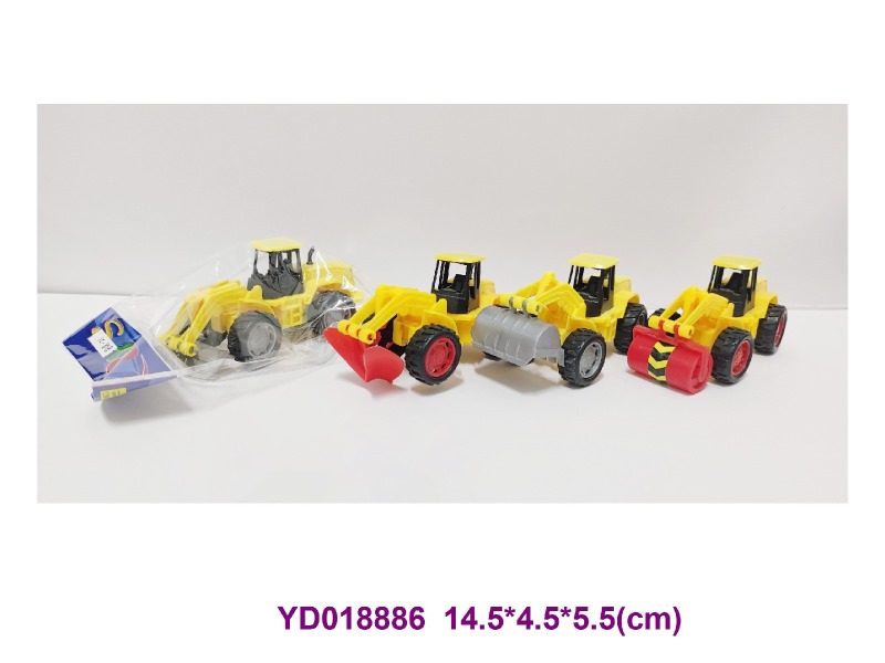 FRICTION CAR 4 item mix