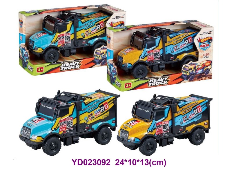 FRICTION CAR 4PCS/BOX