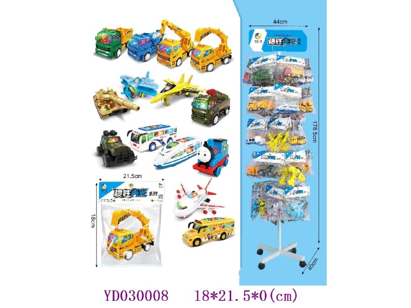 FRICTION TOYS W/light&sounds，battery include 3*AG13