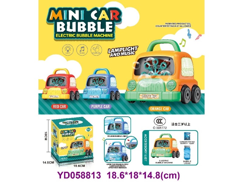 BUBBLE TOYS W/SOUNDS&LIGHT