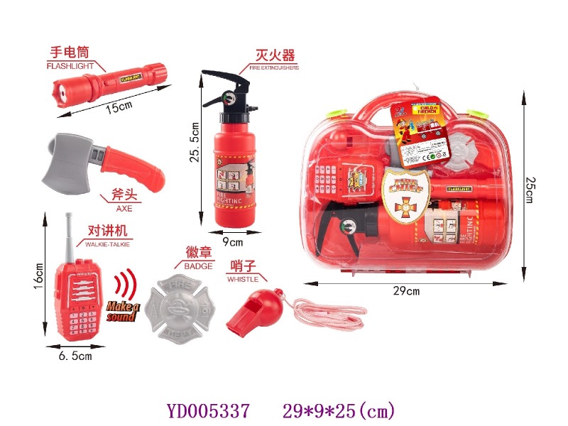 firefighting play set
