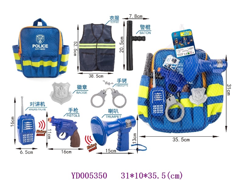 firefighting play set with function