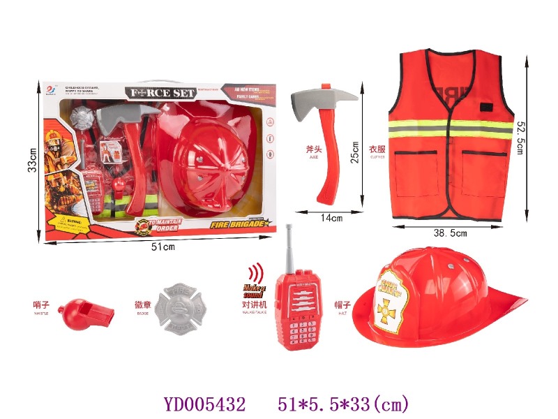 firefighting play set