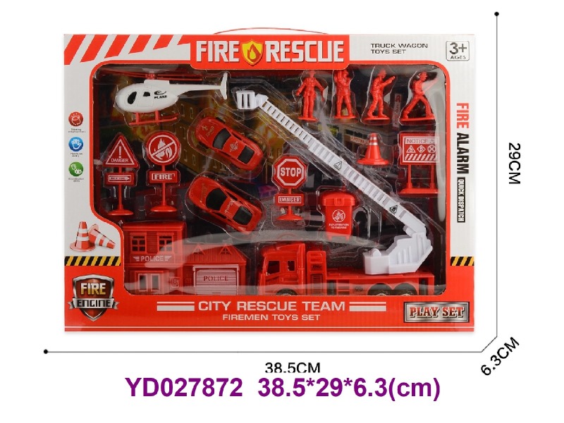 firefighting play set