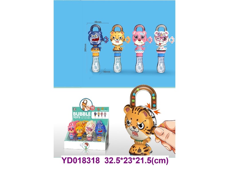 Bubble Stick 16 PCS/BOX 4 item mix