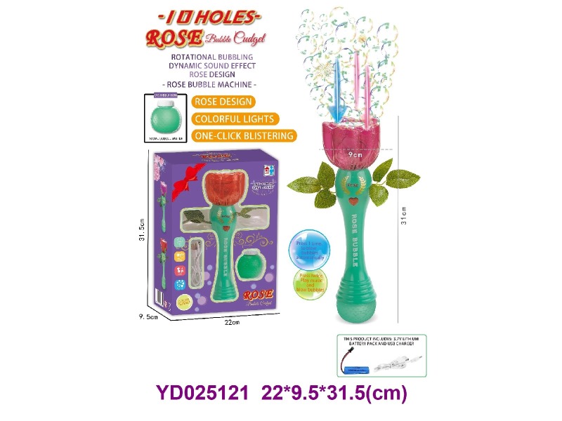 Bubble Stick W/LIGHT&SOUNDS