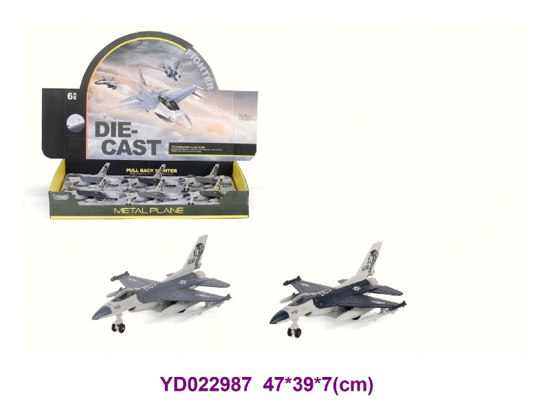 Die-cast Car W/LIGHT&SOUNDS 6 PCS/BOX